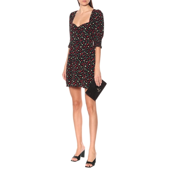 RIXO Dresses & Skirts - RIXO Larissa Crepe Floral Mini Dress